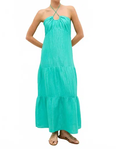 Marie Oliver Zenna Dress In Billiard In Green