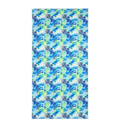 Marie Raxevsky Aquatic Print Beach Towel