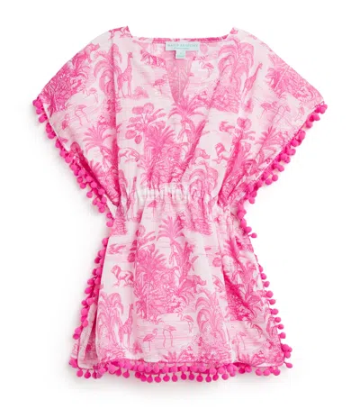 Marie Raxevsky Kids' Jungle Print Kaftan In Multi