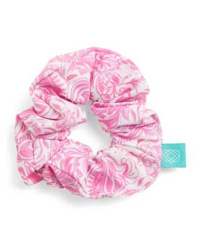 Marie Raxevsky Kids' Printed Scrunchie In Pink