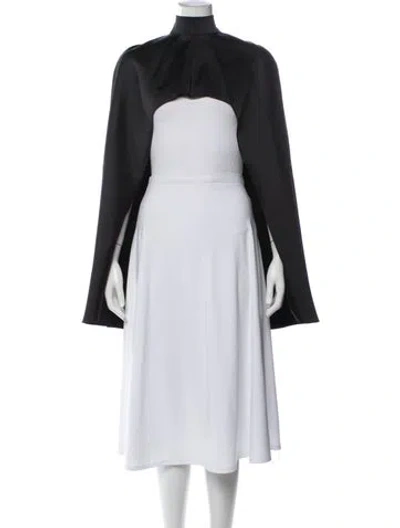 Pre-owned Marie Saint Pierre Cape In Black