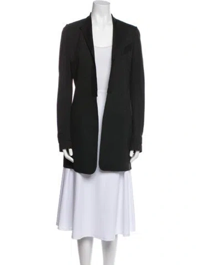 Pre-owned Marie Saint Pierre Coat In Black