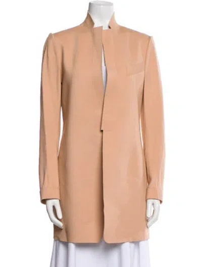 Pre-owned Marie Saint Pierre Coat In Neutral
