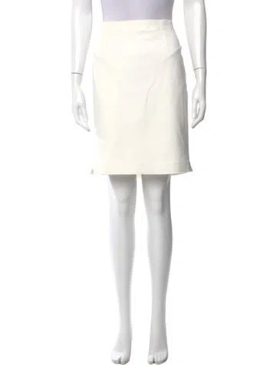Pre-owned Marie Saint Pierre Knee-length Skirt In Neutral
