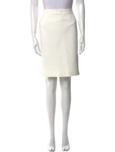 Pre-owned Marie Saint Pierre Knee-length Skirt W/ Tags In Neutral