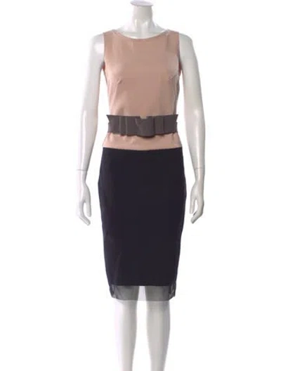 Pre-owned Marie Saint Pierre Nylon Knee-length Dress