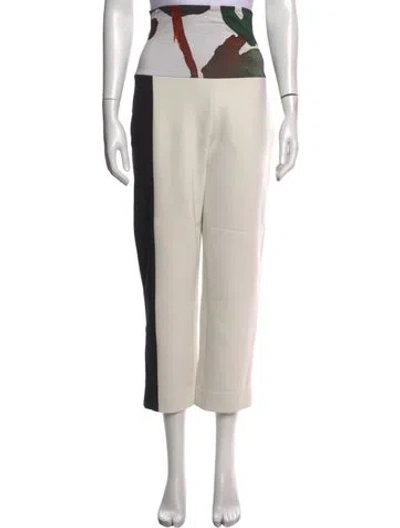 Pre-owned Marie Saint Pierre Nylon Wide Leg Pants In Neutrals