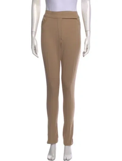 Pre-owned Marie Saint Pierre Straight Leg Pants In Neutral