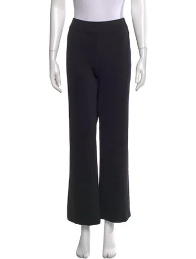 Pre-owned Marie Saint Pierre Wide Leg Pants In Black