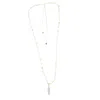Marie Vigue Shell Long Necklace White