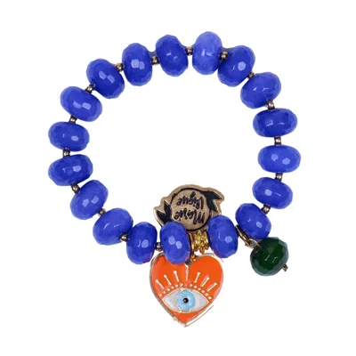 Marie Vigue Sun Colour Bracelet Blue/orange