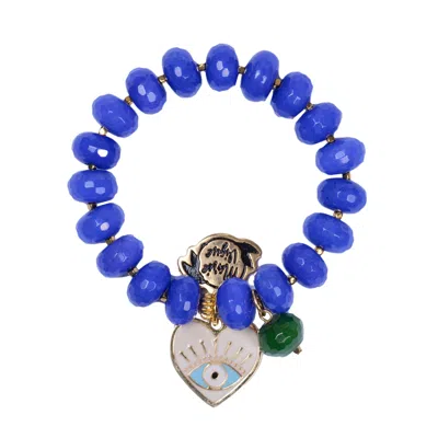 Marie Vigue Sun Colour Bracelet Blue/white