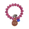 Marie Vigue Sun Colour Bracelet Grape/beige