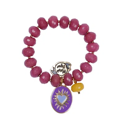 Marie Vigue Sun Colour Bracelet Grape/lilac