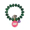 Marie Vigue Sun Colour Bracelet Green/neon Pink