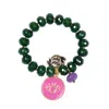 Marie Vigue Sun Colour Bracelet Green/pink