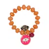 Marie Vigue Sun Colour Bracelet Orange/neon Pink