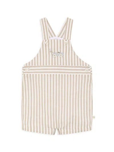 Marie-chantal Baby Boy's Race Car Alfie Stripe Overalls In Multi