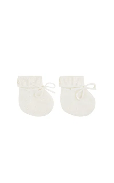 Marie-chantal Cashmere Booties In Pattern