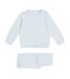 Marie-chantal Crown Sweater And Sweatpants Set In Blue