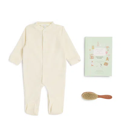 Marie-chantal Kids' Welcome Home Gift Set In White