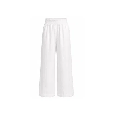 Marielē Women's Anna Trousers - One Size - White