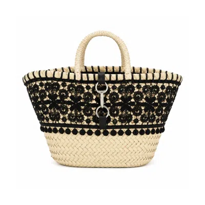 Marielē Women's Black Piccola Beach Bag