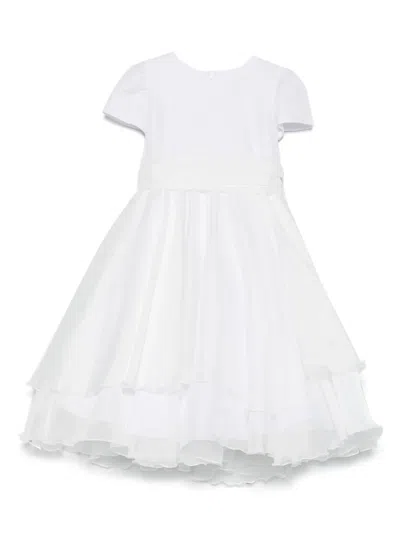 Mariella Ferrari Bow-detailing Dress In 白色