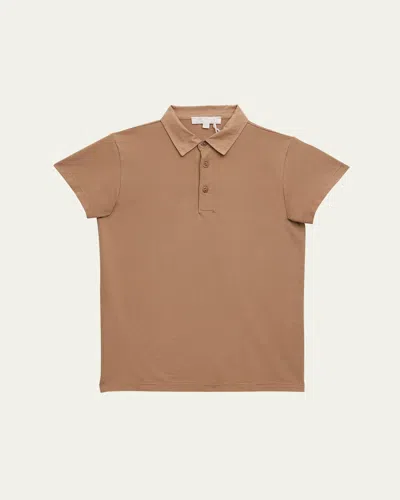 Mariella Ferrari Kids' Boy's Jersey Polo Shirt In 124
