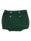 Mariella Ferrari Button-detailed Bloomers In Green