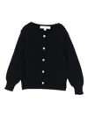 Mariella Ferrari Buttoned Jacket In Black