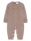 Mariella Ferrari Crew-neck Romper In Grey