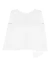 Mariella Ferrari Embroidered Top In White