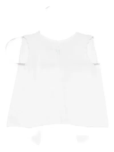 Mariella Ferrari Babies' Embroidered Top In White
