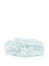Mariella Ferrari Floral-print Hair Band In 白色