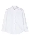 Mariella Ferrari Plain Cotton Shirt In White