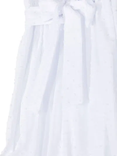 Mariella Ferrari Babies' Polka-dot Cotton Romper In White