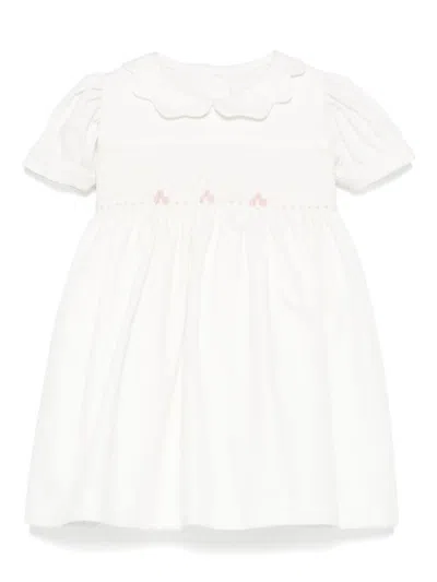 Mariella Ferrari Babies' Roseline Dress In White