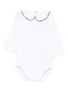 Mariella Ferrari Ruffled-collar Bodysuit In White