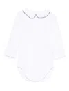 Mariella Ferrari Scalloped-collar Bodysuit In White