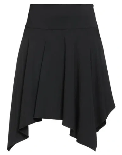 Mariella Rosati Woman Mini Skirt Black Size 4 Viscose, Wool, Elastic Fibres