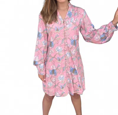 Marigold Josie Dress In Blush Bouquet In Multi