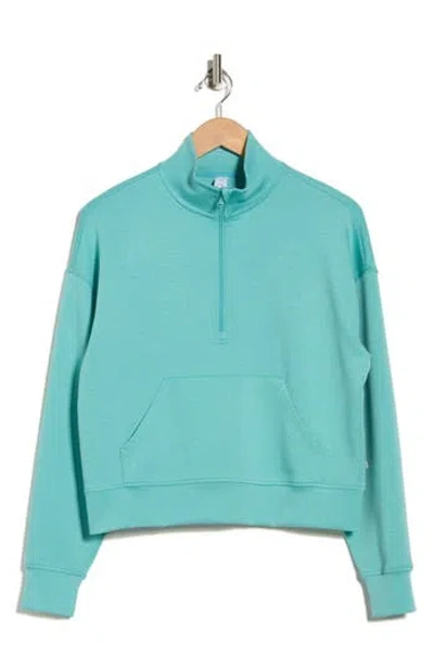 Marika Abby Half Zip Pullover In Blue