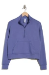 Marika Abby Half Zip Pullover In Blue