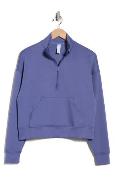 Marika Abby Half Zip Pullover In Blue