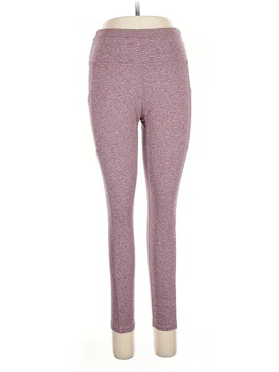 Pre-owned Marika Active Pants In Burgundy