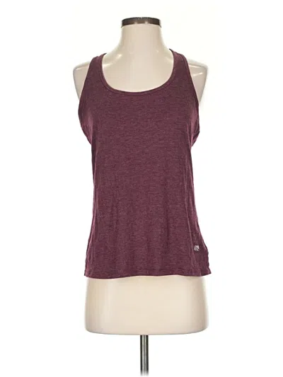 Pre-owned Marika Active Tank Top In Burgundy
