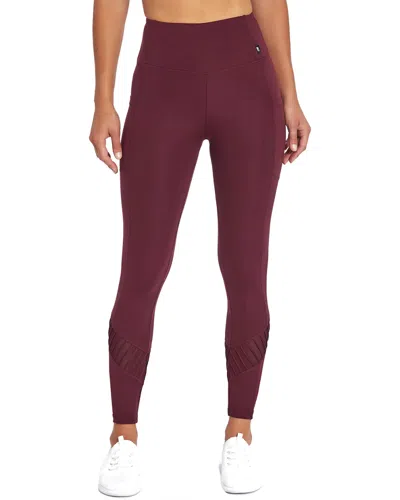 Marika Alexis Ankle Legging In Burgundy
