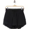 Marika Anya Mesh Panel Drawstring Skort