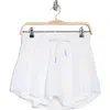 Marika Anya Mesh Panel Drawstring Skort In White